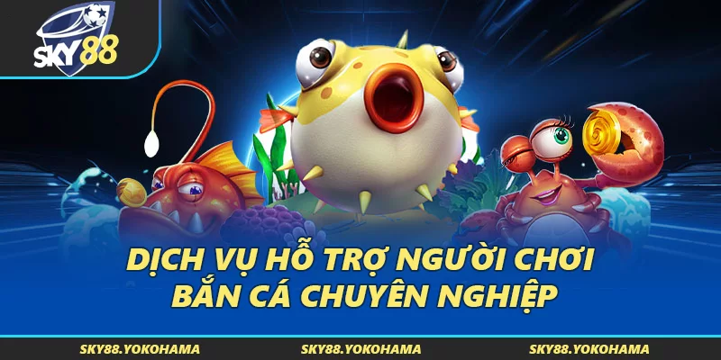 Dịch vụ hỗ trợ người chơi bắn cá chuyên nghiệp